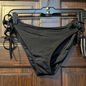 Shade & Shore Black Cheeky Bikini Bottom